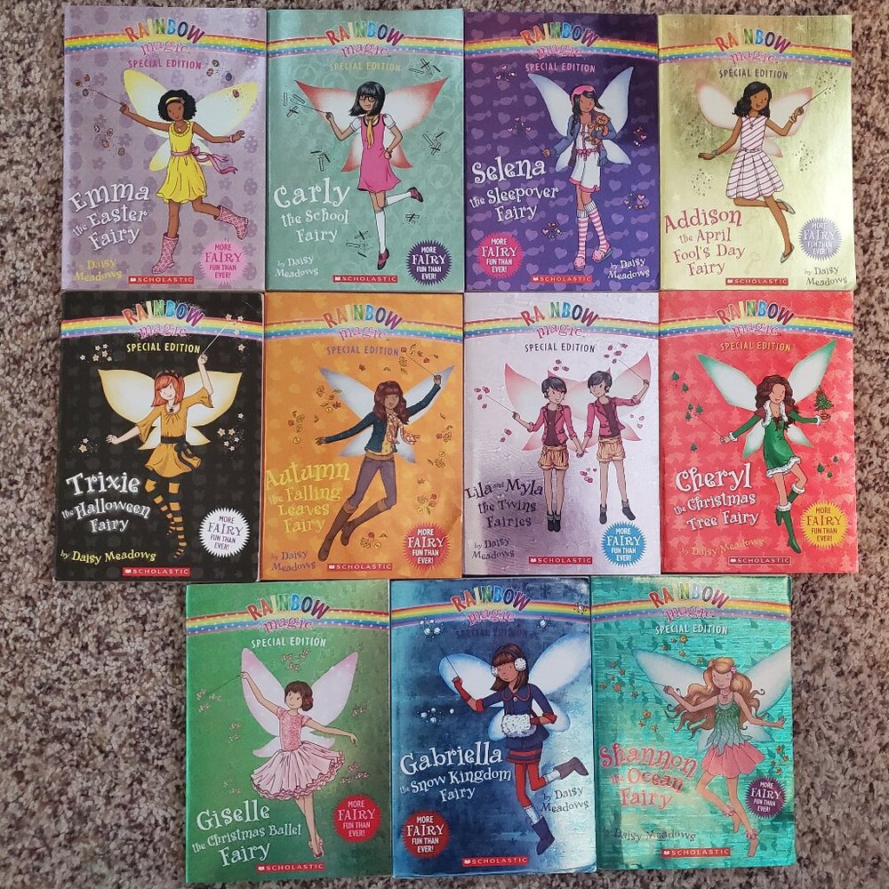 Rainbow Magic Special Edition Books - 11 Fairy Books
